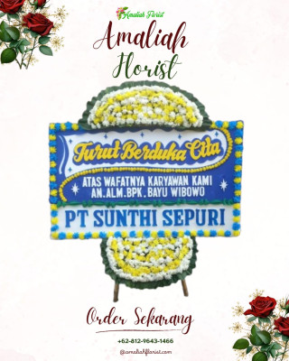 Papan Bunga Duka di Taba Baru