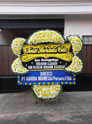 Papan Bunga Duka di Taba Baru