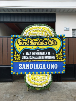 Papan Bunga Duka di Taba Baru